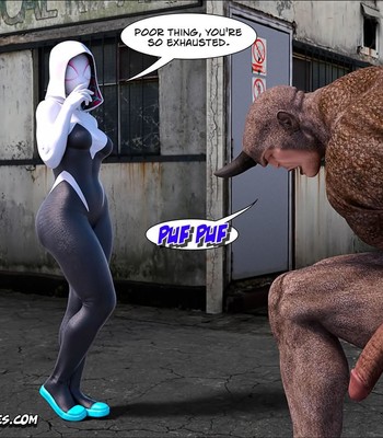 Spider Gwen x Rhino 1 comic porn sex 63