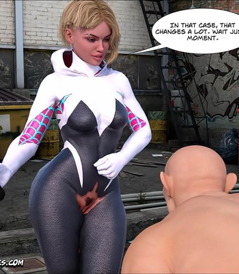 Spider Gwen x Rhino 2 comic porn sex 53