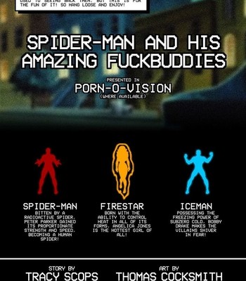 Spider-Man And His Amazing Fuckbuddies comic porn sex 002