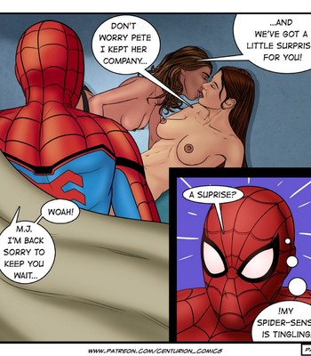 Spider-Man – Cumming Home comic porn sex 12