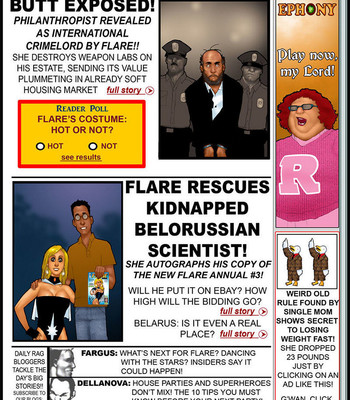 Spying With Flare comic porn sex 23
