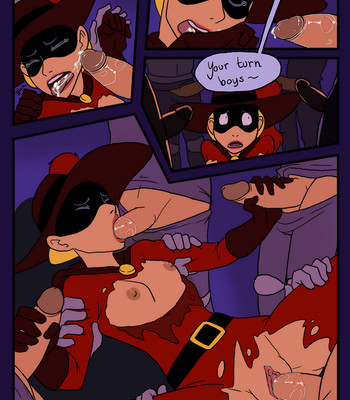The Crimson Avenger comic porn sex 3