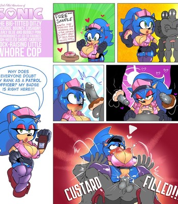 The Dick-Filled Adventures Of Sonic Whore Cop comic porn sex 2