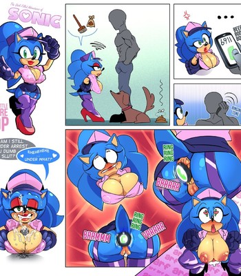 The Dick-Filled Adventures Of Sonic Whore Cop comic porn sex 3