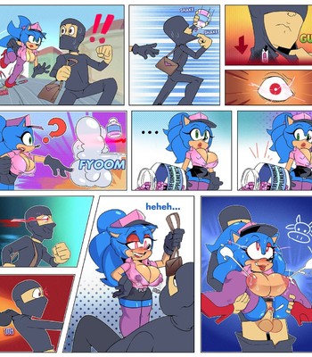 The Dick-Filled Adventures Of Sonic Whore Cop comic porn sex 5