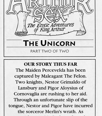 The Erotic Adventures Of King Arthur – The Unicorn 2 comic porn sex 2