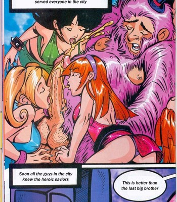 The Powerpuff Girls comic porn sex 15