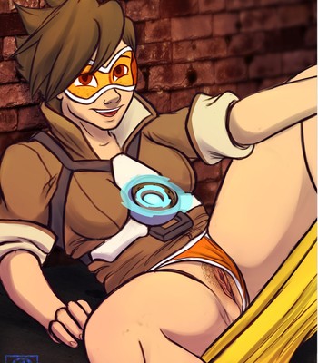 Tracer And Emily Texting Winston comic porn sex 4