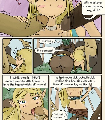 Two Koroks Fuck Zelda comic porn sex 4