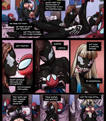 Venom Stalks Spider-Man comic porn sex 3
