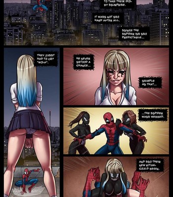 Venom Stalks Spider-Man comic porn sex 5