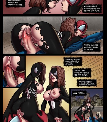 Venom Stalks Spider-Man comic porn sex 7