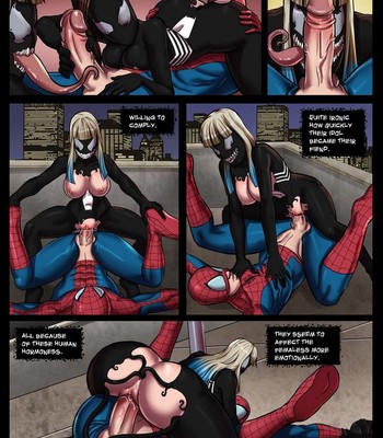 Venom Stalks Spider-Man comic porn sex 8