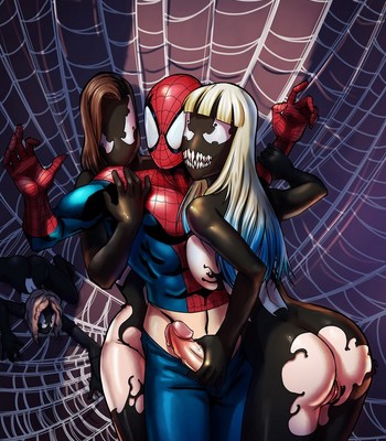 Venom Stalks Spider-Man comic porn sex 11