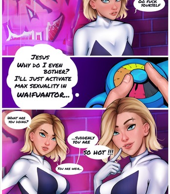 Waifunator 1 – Gwen comic porn sex 6