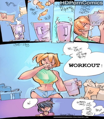 Porn Comics - Workout