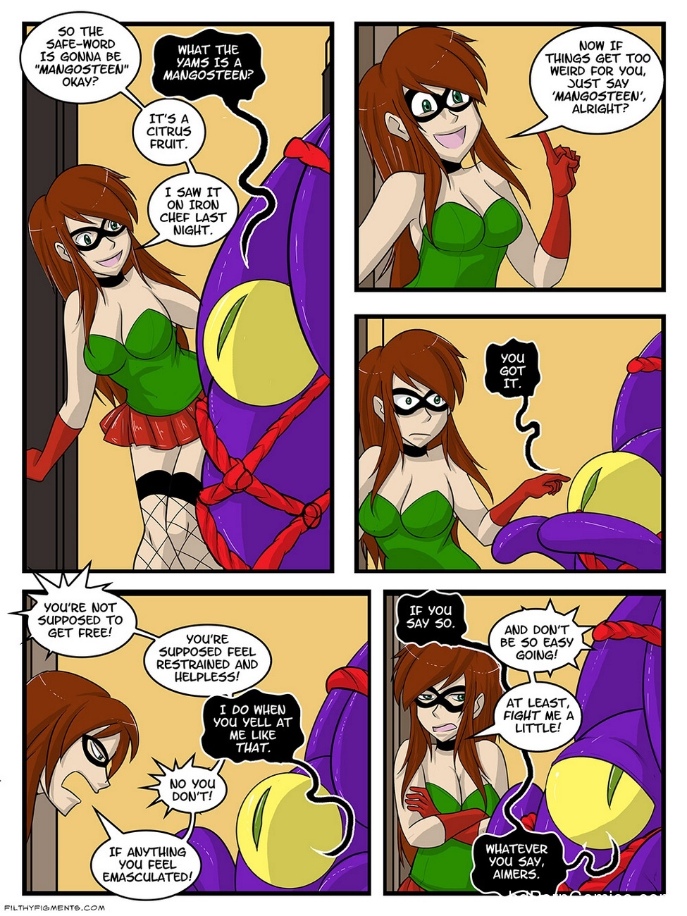 Halloween Tentacle Porn - A Date With A Tentacle Monster Halloween Special comic porn ...