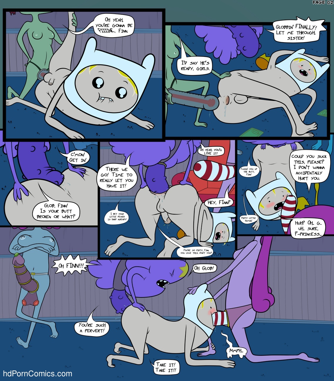 Adventure Time Strapon Sex - A Peg In A Finn-Shaped Hole Sex Comic - HD Porn Comics