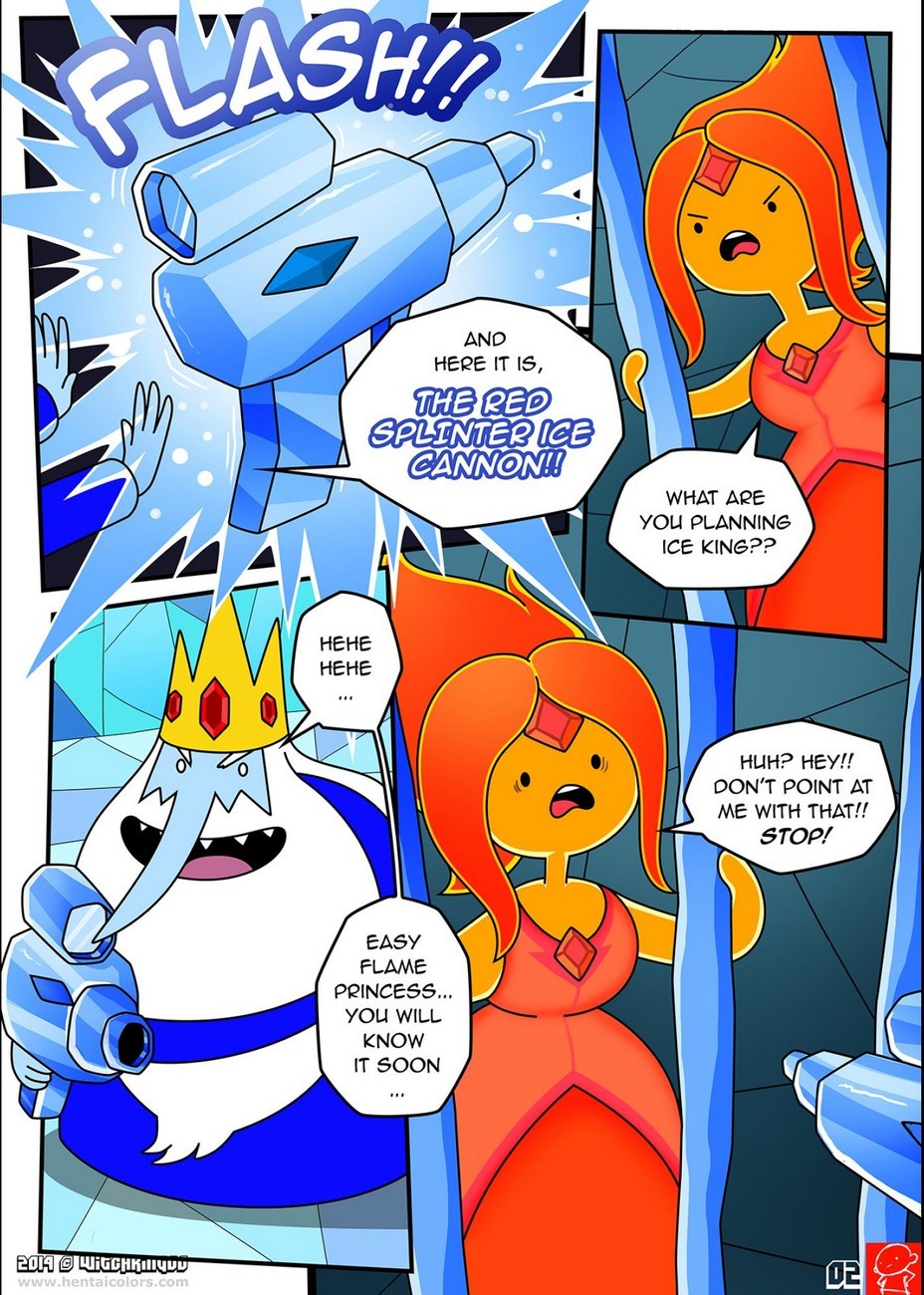 Adventure Time Flame Princess Porn Tied - Adventure Time 3 - Ice Age Sex Comic | HD Porn Comics