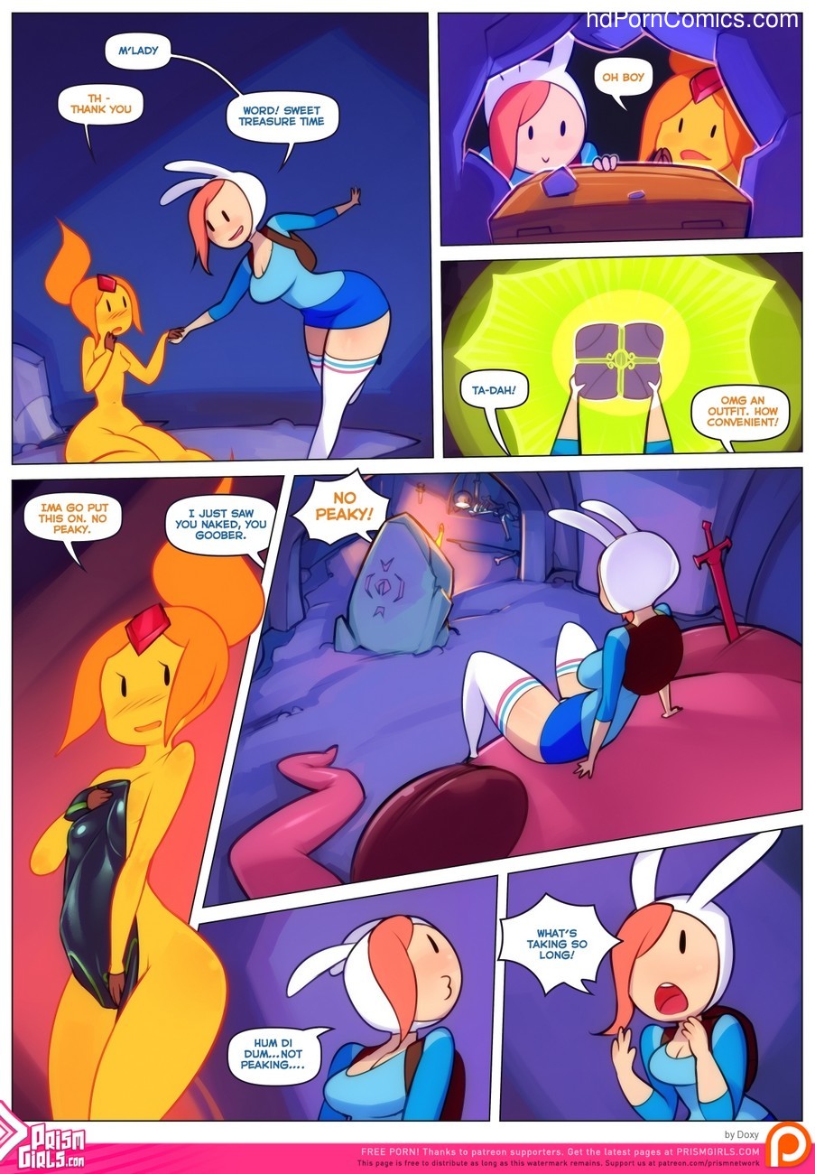 Adventure Time Flame Princess Shemale Porn - Adventure Time - Inner Fire Sex Comic â€“ HD Porn Comics