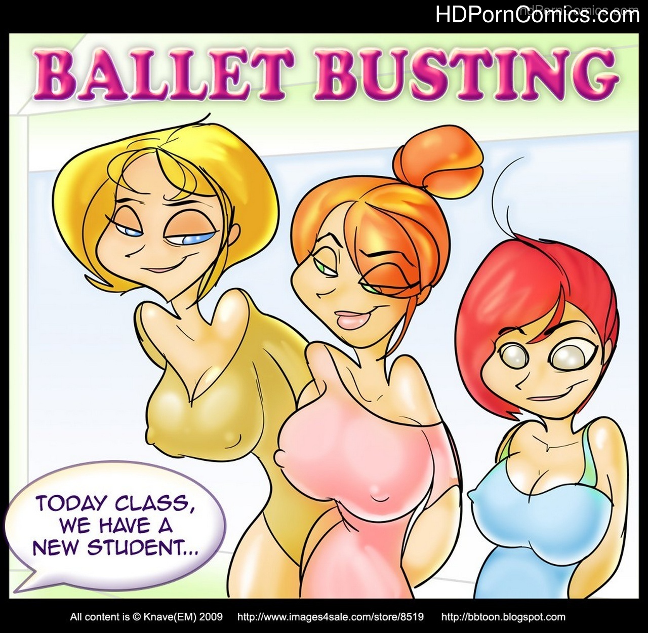 Ballet Busting comic porn picture