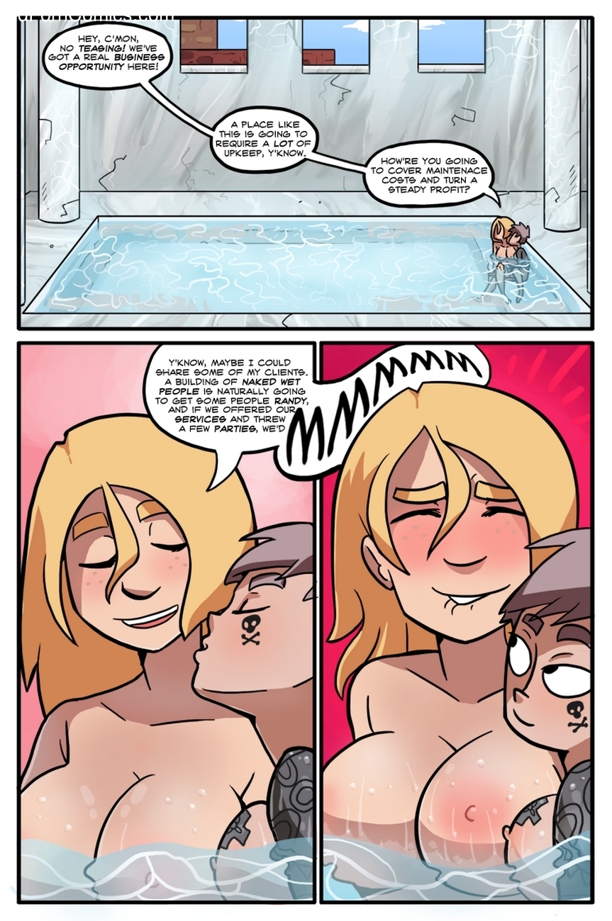 Cartoon Bathtub Sex - Bath Time Sex Comic â€“ HD Porn Comics