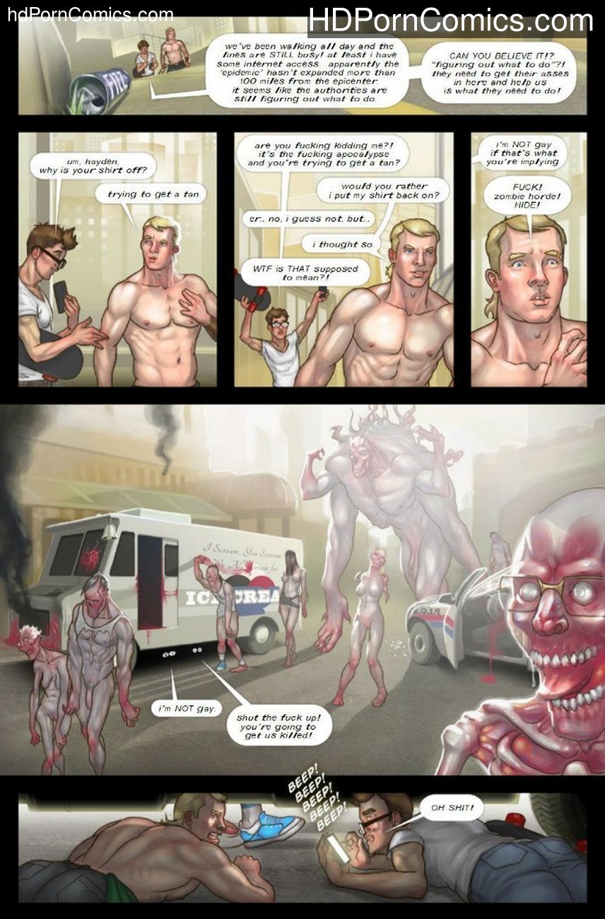 Gay zombie porn comic