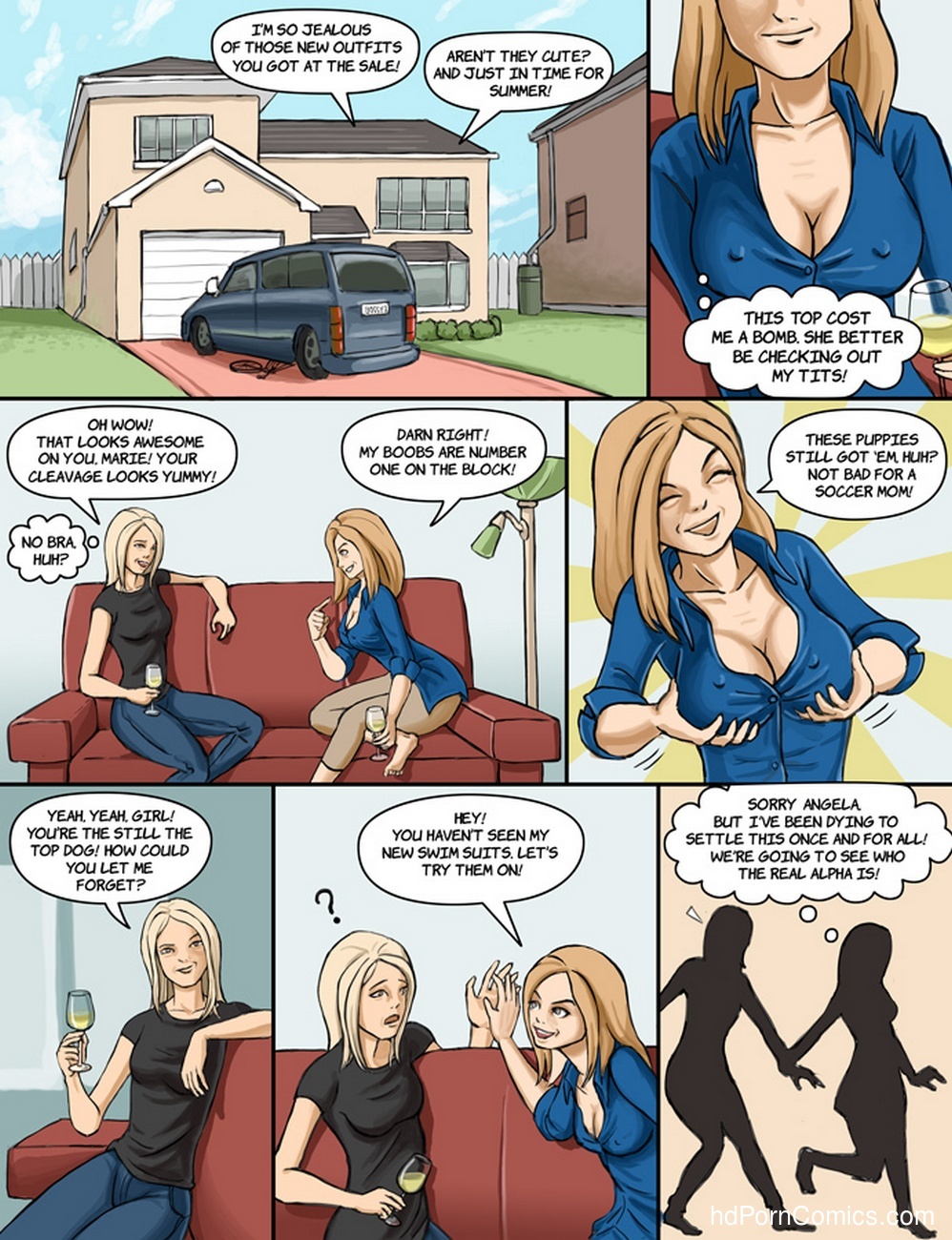 Cartoon Fucking Friend - Best friends Sex Comic - HD Porn Comics