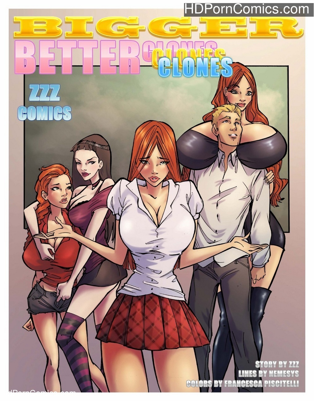 Zzz Sexy - Bigger Better Clones 1 Sex Comic - HD Porn Comics