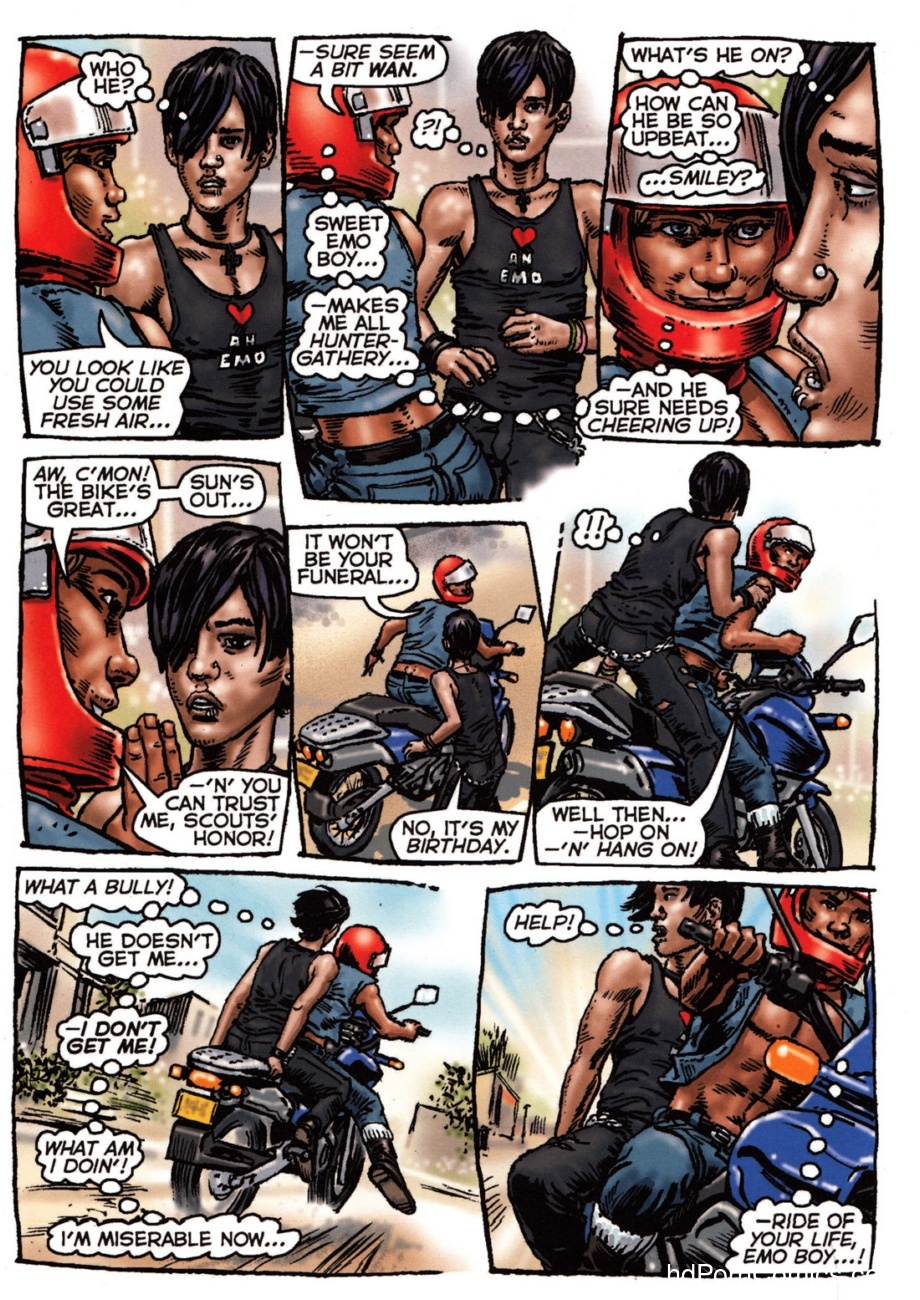 Biker Porn Comics - Bike Boy Rides Again Sex Comic - HD Porn Comics