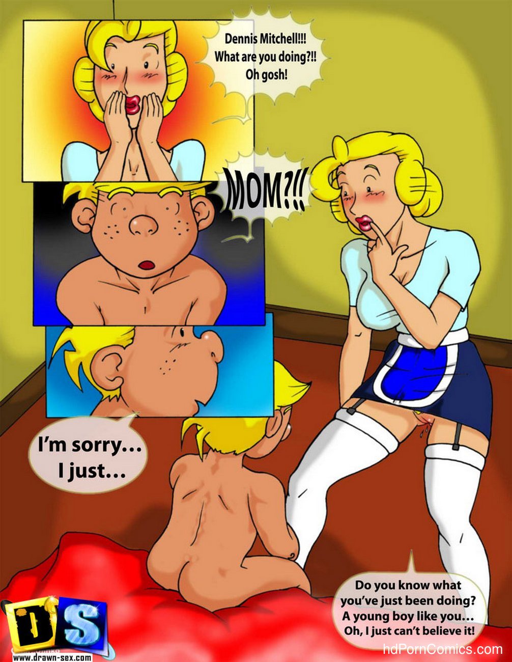 Dennis The Menace Sex Comic - HD Porn Comics