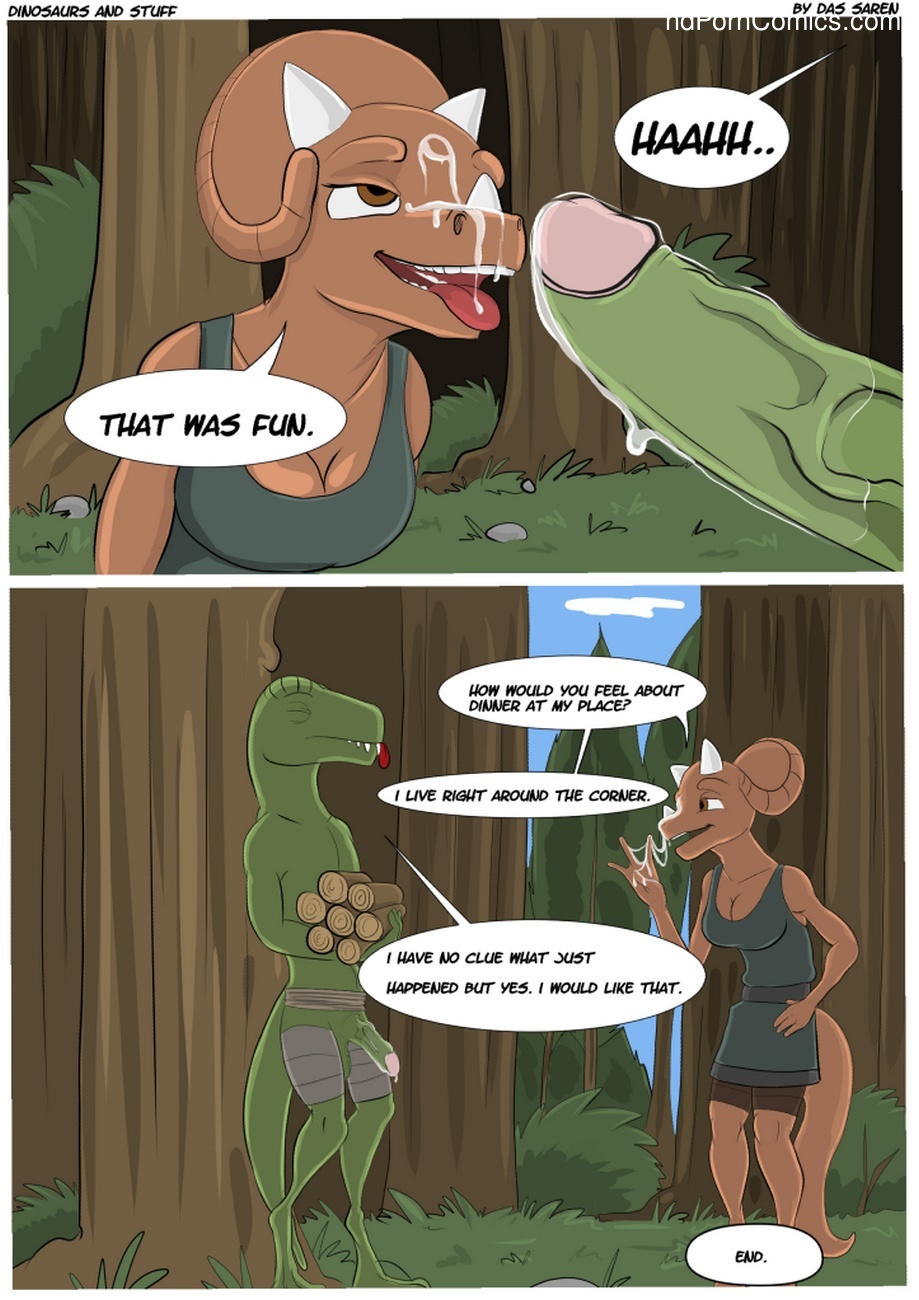 Dinosaur sex comic