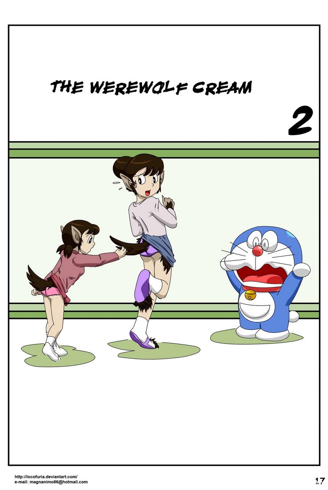 Doraemon â€“ Tales of Werewolf free Cartoon Porn Comic - HD Porn Comics