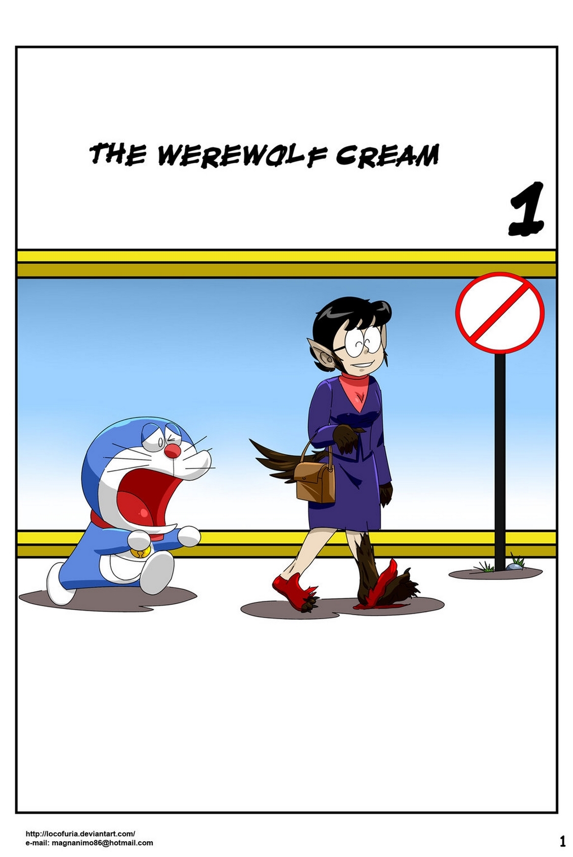 Hot Sex Of Cartoon Doraemon - Doraemon â€“ Tales of Werewolf free Cartoon Porn Comic | HD Porn Comics