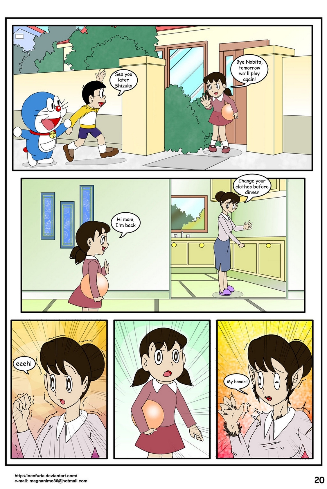 Animated nobita shizuka porn comics in english