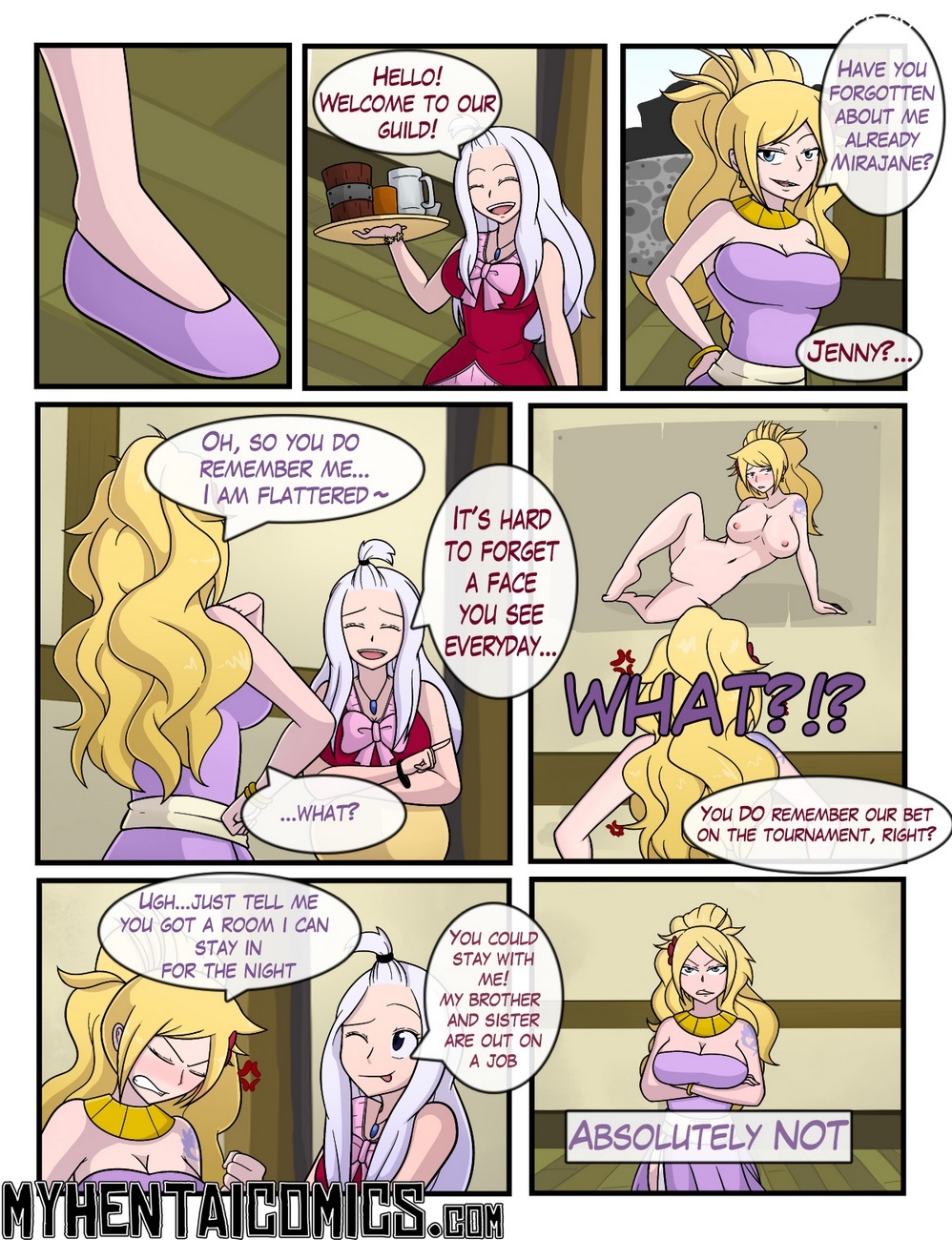 Fairy tail sex comic