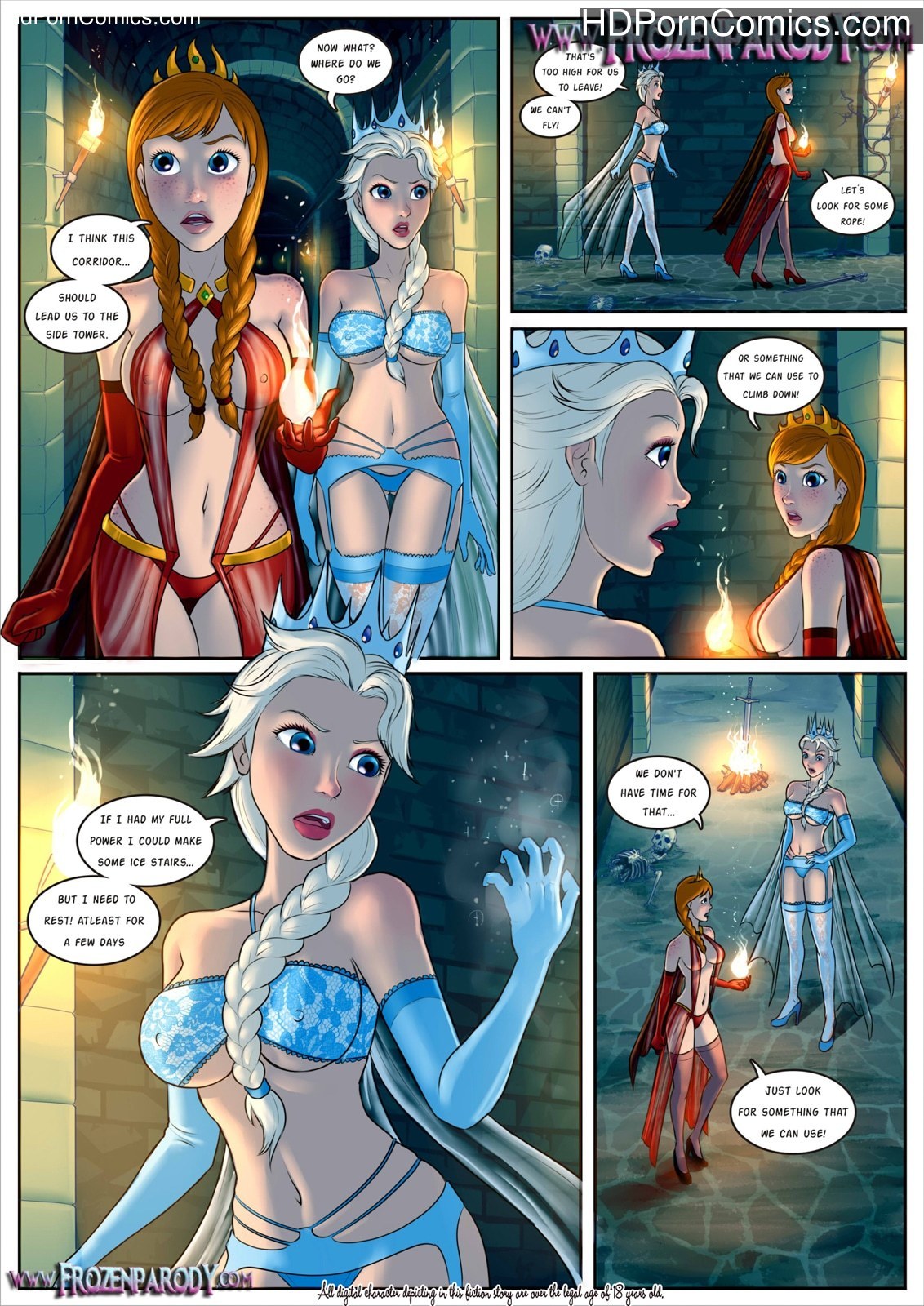 Frozenporn comics