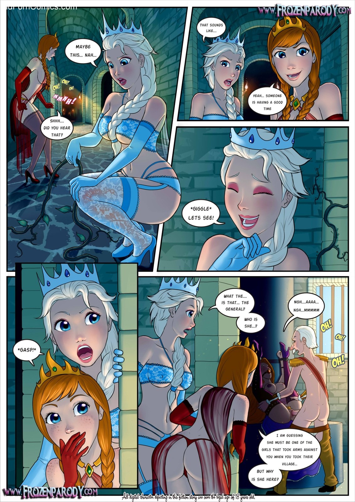Frozen Having Sex Cartoons - Frozen Parody â€“ 10 free Cartoon Porn Comic - HD Porn Comics