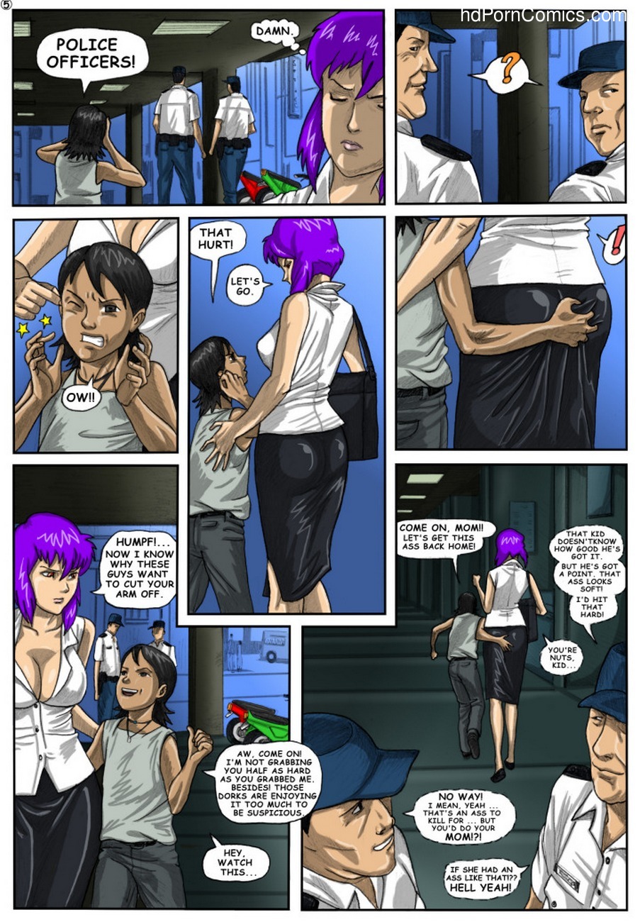 Mom Goset Sex - Ghost In The Shell Pink Data Sex Comic - HD Porn Comics