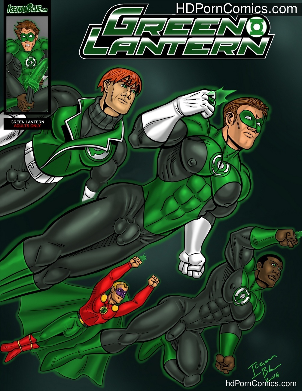 Green lantern porn comics
