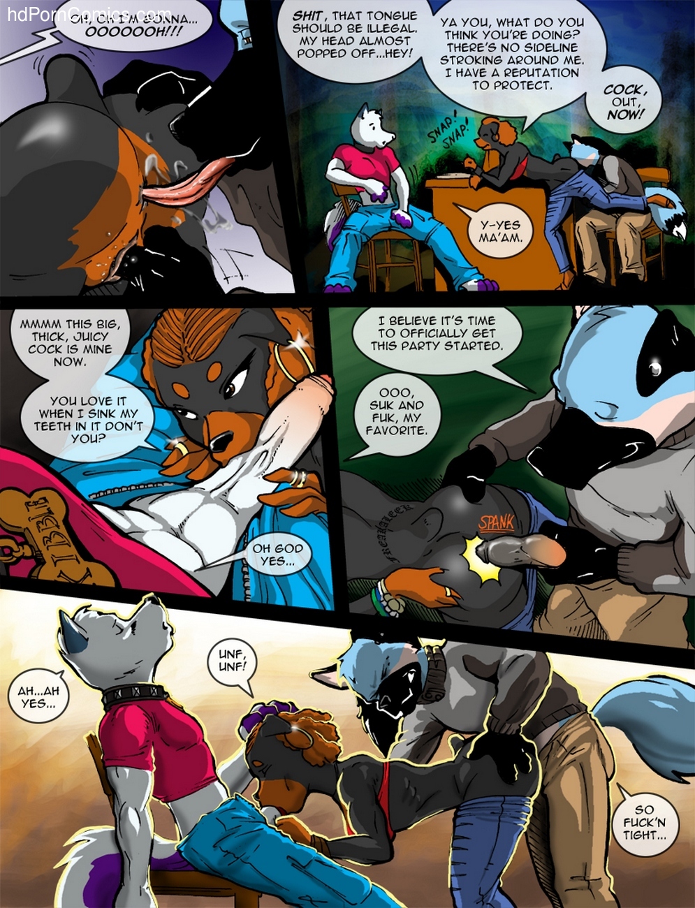Bisexual Furry Porn - Higher Learning Sex Comic - HD Porn Comics