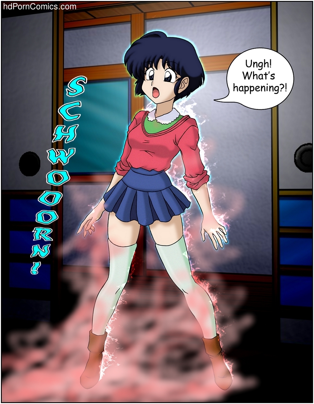Akane desnuda