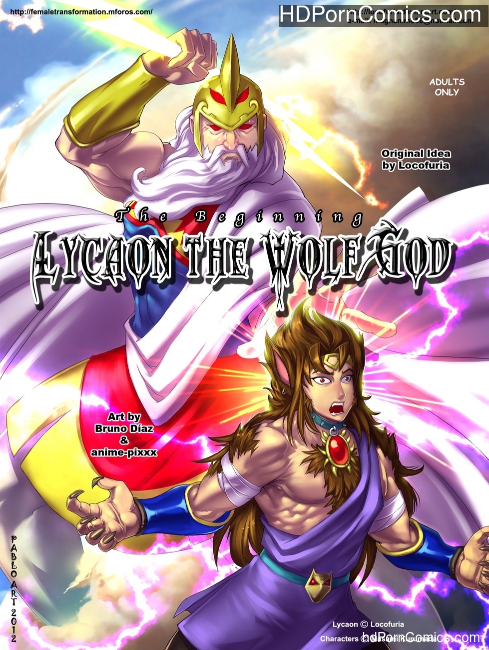 Lycaon The Wolf God Sex Comic - HD Porn Comics