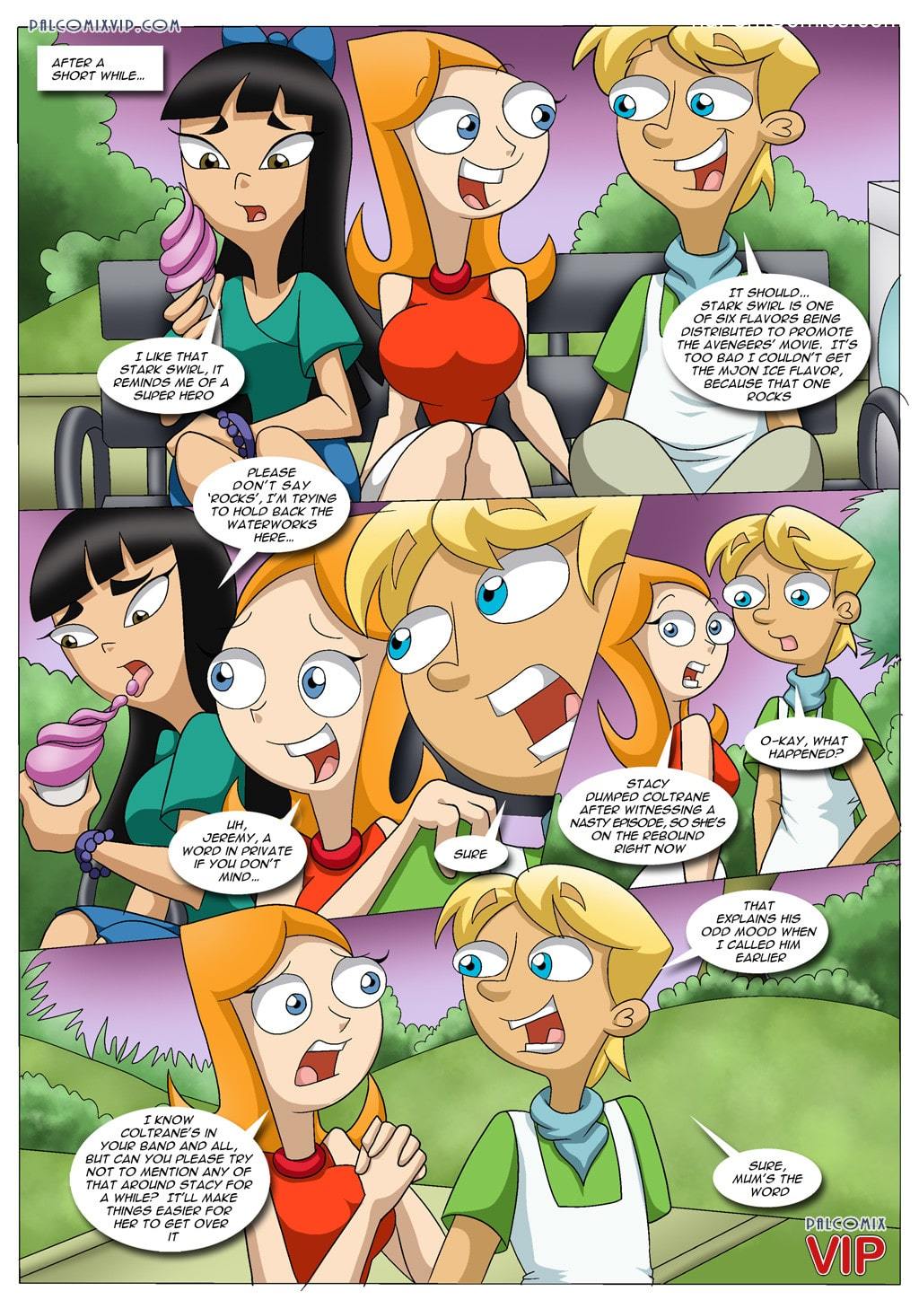 1024px x 1448px - Phineas And Ferb- Helping Out a Friend free Porn Comic | HD Porn Comics