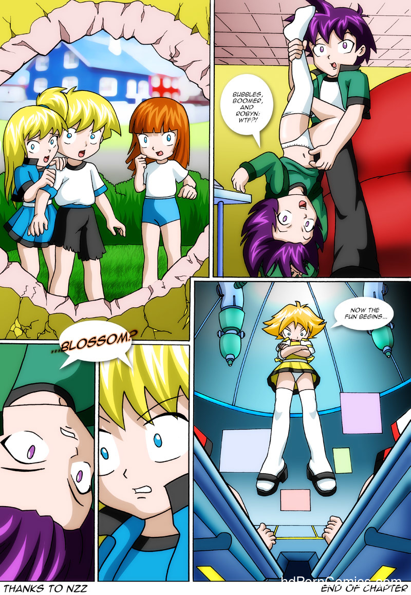 Free Cartoon Powerpuff Girls Hentai - Powerpuff Girls - A Ticklish Showdown free Porn Comic - HD Porn Comics