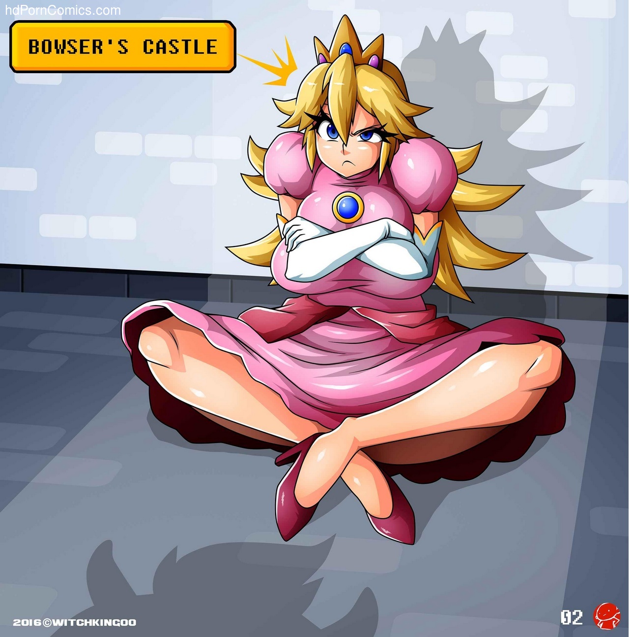 Princess Peach Bowser Porn - Princess Peach - Help Me Mario! Sex Comic â€“ HD Porn Comics