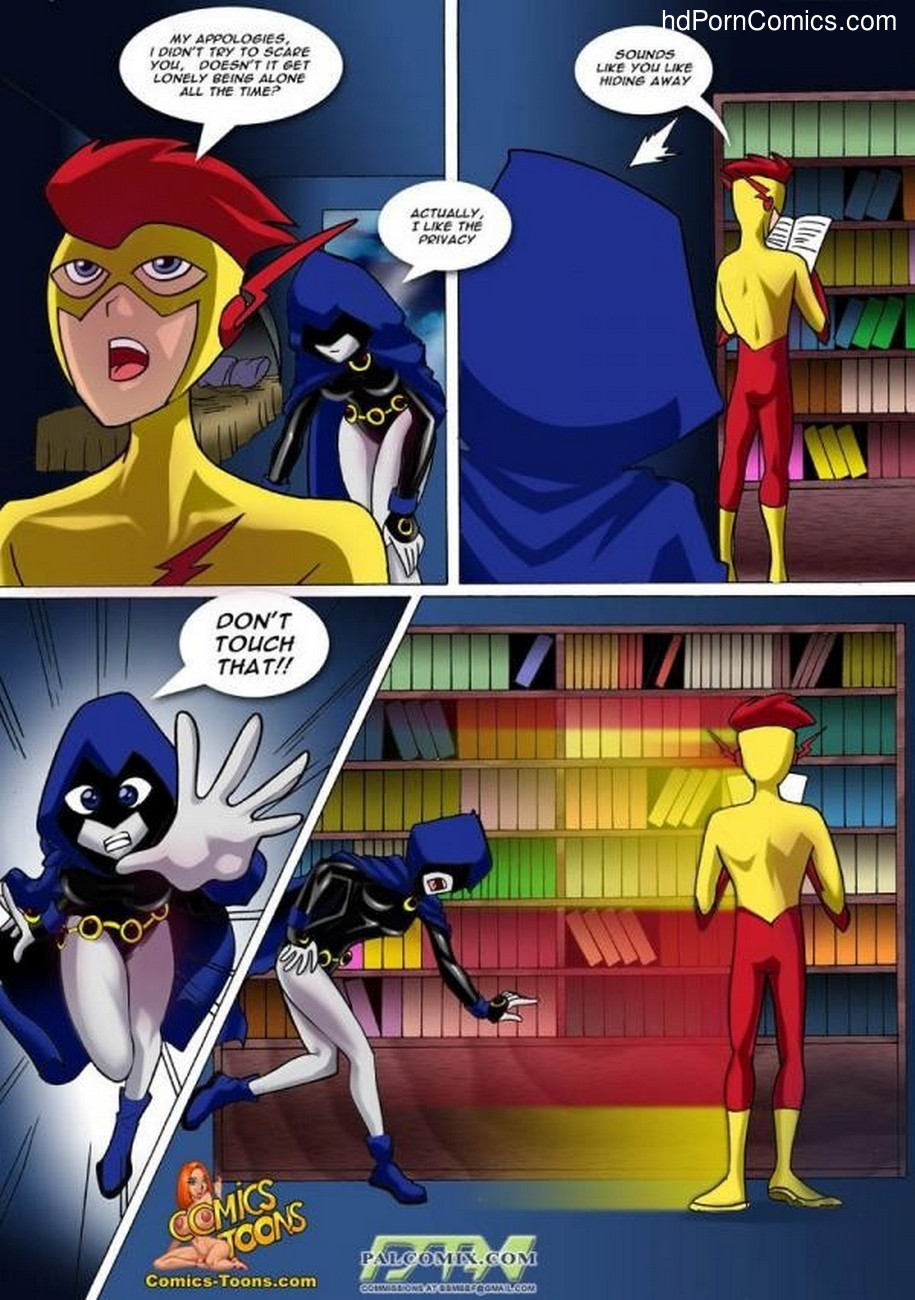 915px x 1300px - Raven X Kid Flash Sex Comic â€“ HD Porn Comics