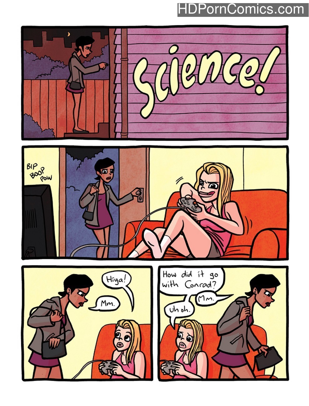 Science! Sex Comic - HD Porn Comics
