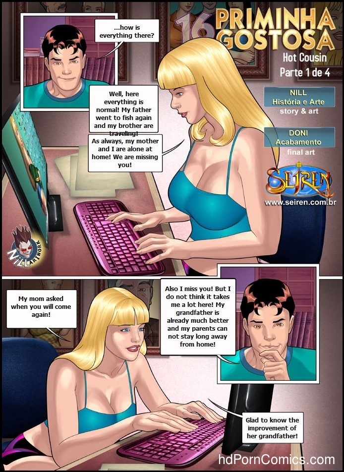 Hot Sex English - Seiren- Hot Cousin 16 â€“ Part 1 (English) free Cartoon Porn Comic ...