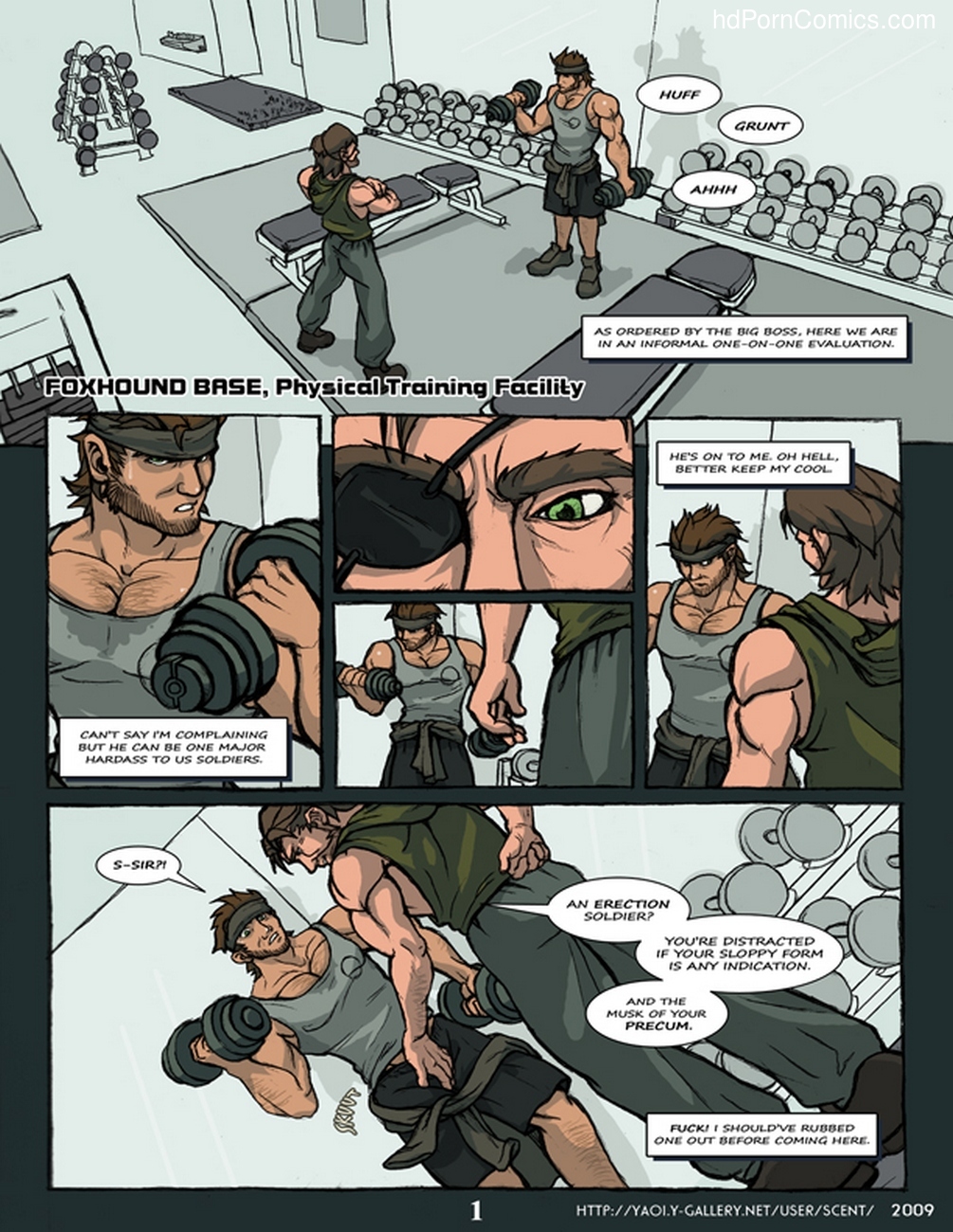 Solid Snake Gay Porn - Solid Snake And Naked Snake Sex Comic - HD Porn Comics
